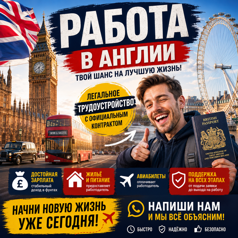 Англия - измени свою жизнь в лучшую сторону 👍🏻 logo